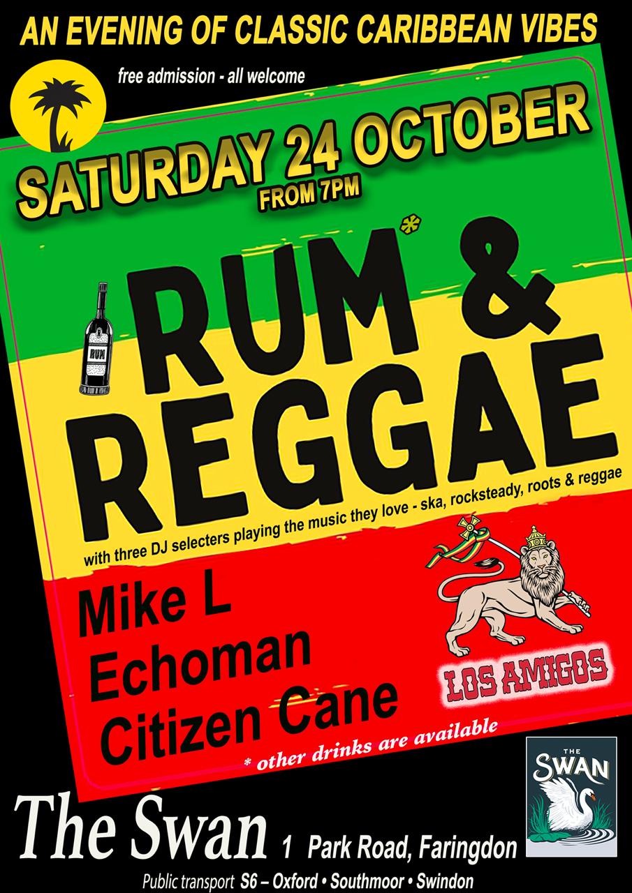 Rum & Reggae poster